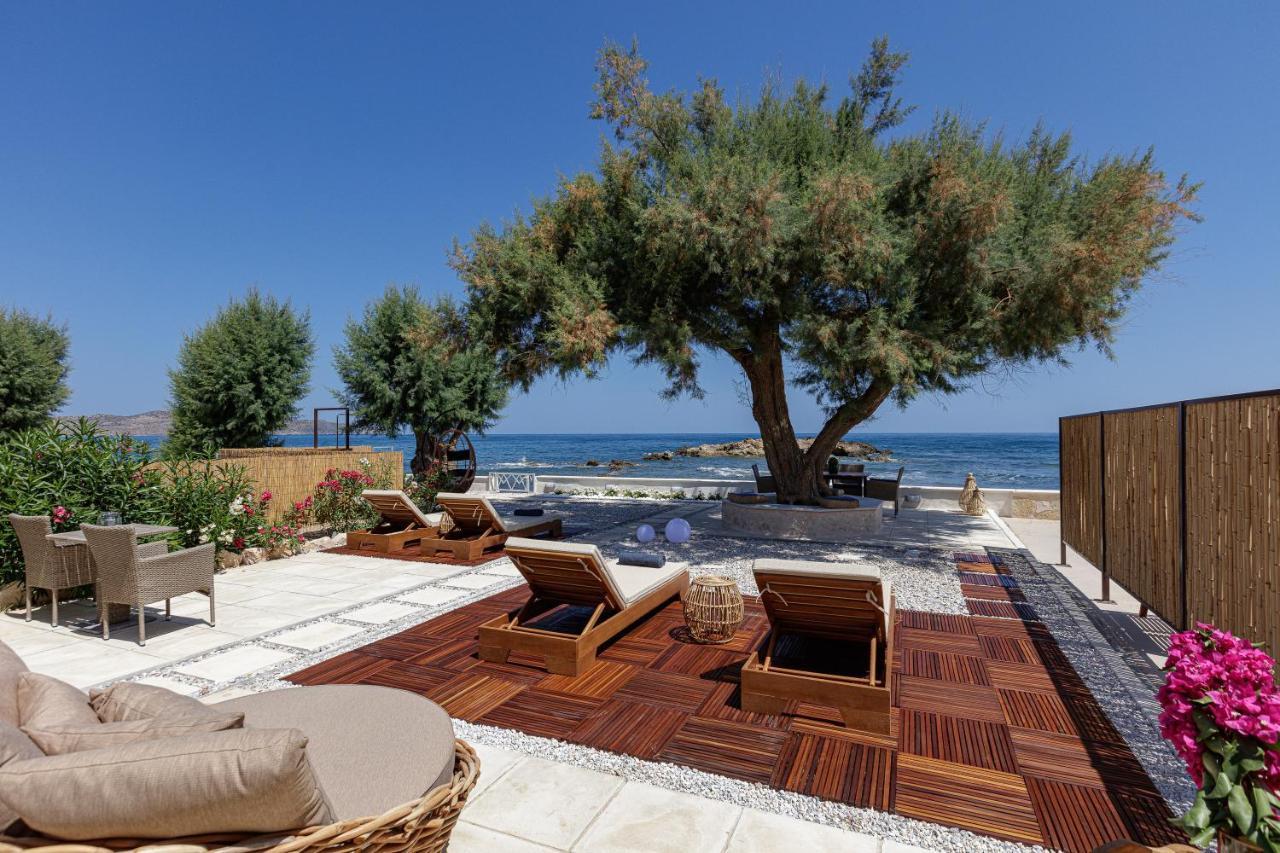 Villa Seashell -Wonderful Newly Renovated Villa On The Beach Γαλατάς Εξωτερικό φωτογραφία